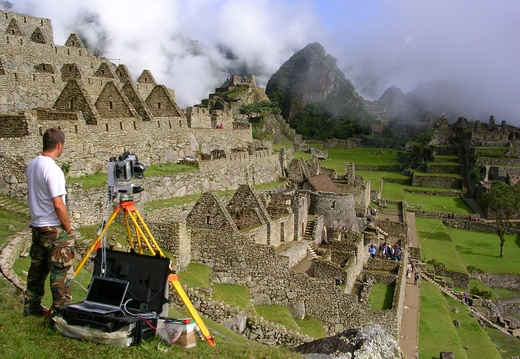 Rilevamenti Laser Scanner cittadella Inca del Machu Picchu